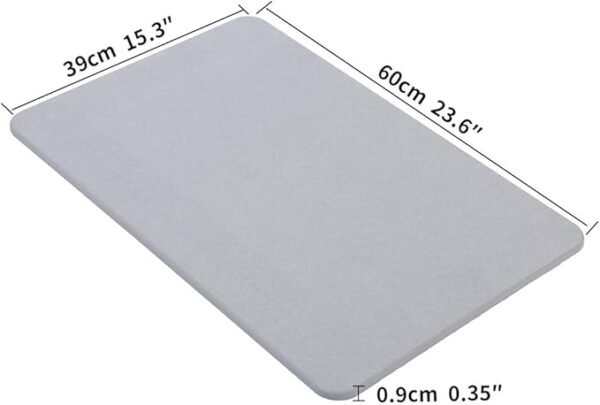 Stone Bath Mat - Diatomaceous Earth Bath Mat